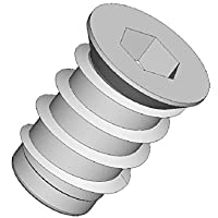 Ronin Furniture Fittings® 100 unidades Magician manguito- Magician Tuerca con&quot-cuello – 13 mm – M6 Rosca Interior…